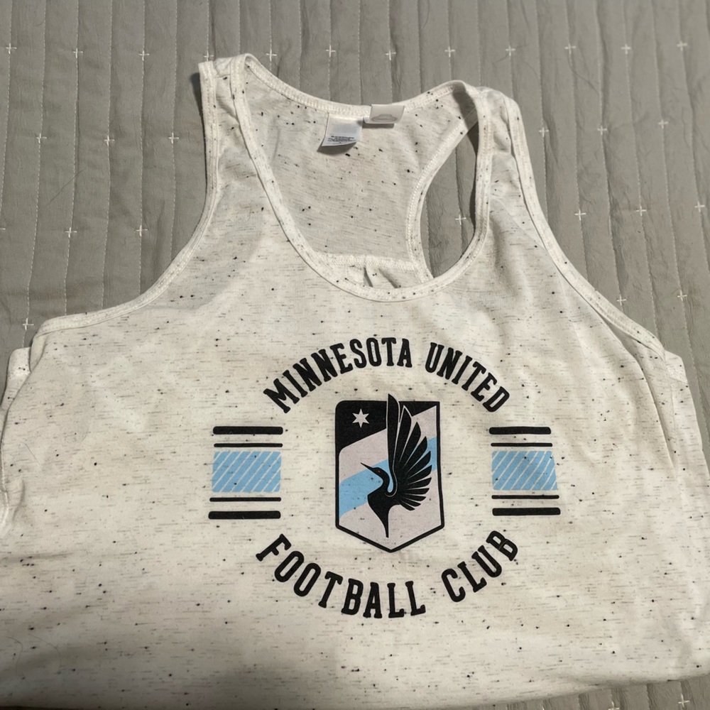 Minnesota United Tank Top with open back, Size Large